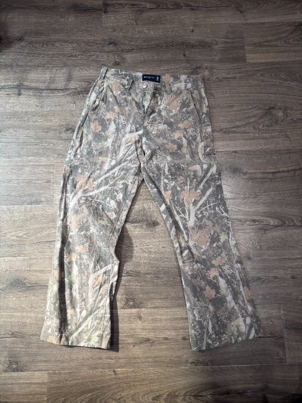 Abercrombie & Fitch Baggy Camo Cargo Pants 32x32 Mens